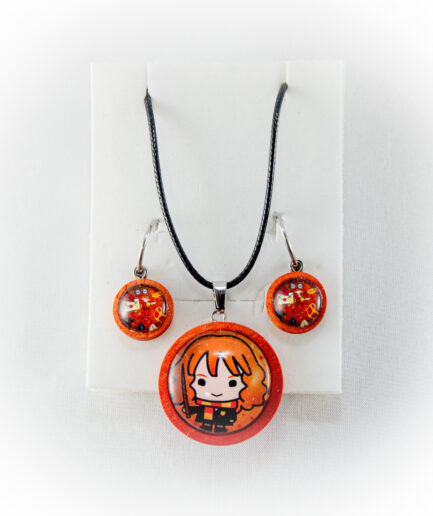 Conjunto pendientes y collar · Hermione