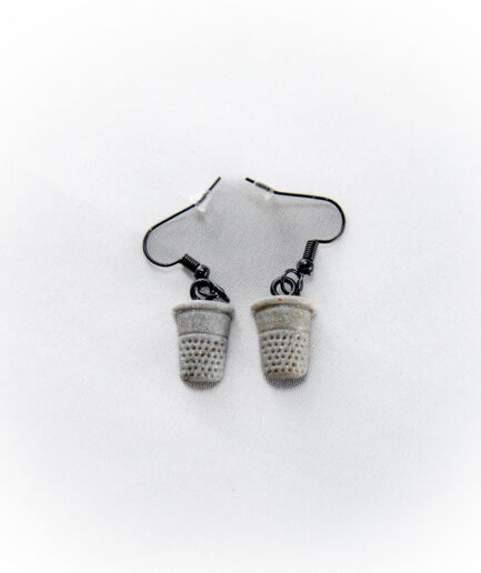 Pendientes Costura Dedal