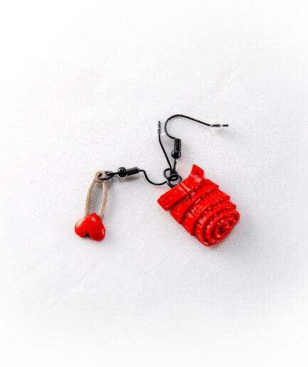 Pendientes cinta imprendible