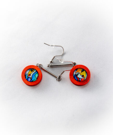 Pendientes Cara Abstractos