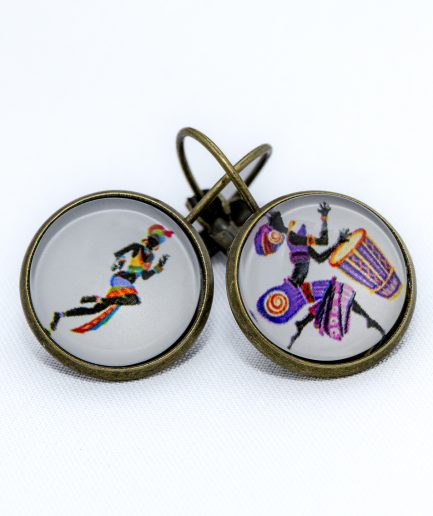 Pendientes Mujer Africana